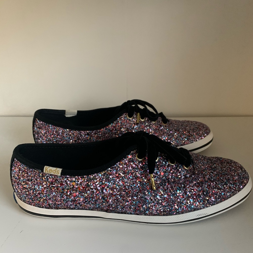 Kate spade champion glitter sneakers
